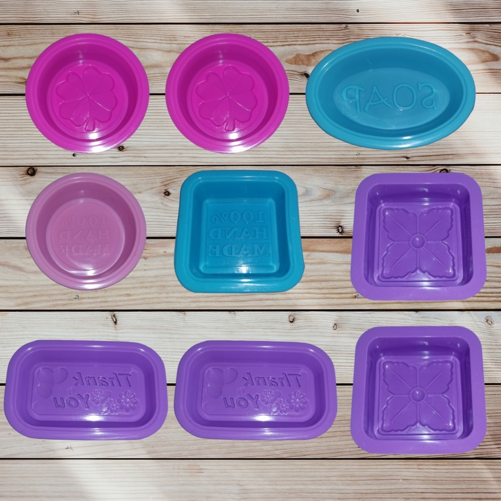 Colorful Soap Molds Set